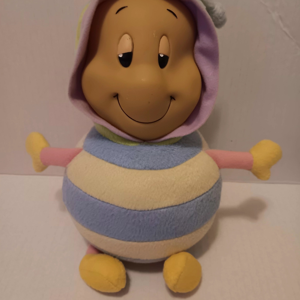 Nuby Love N’ Care Bee Night Light Musical Plush 2011 Works New Battery Comfort